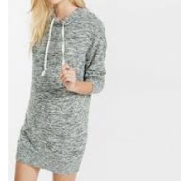 Express | Dresses | Express Hooded Sweatshirt Dress | Poshmark